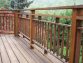 Use various kind of railing for decking system