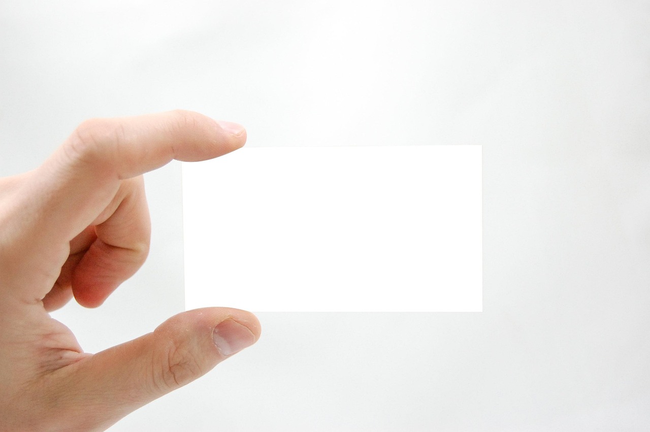 Business card, business, hand — A Guide to Finding the Best Part-Time Entertainment Jobs Near You