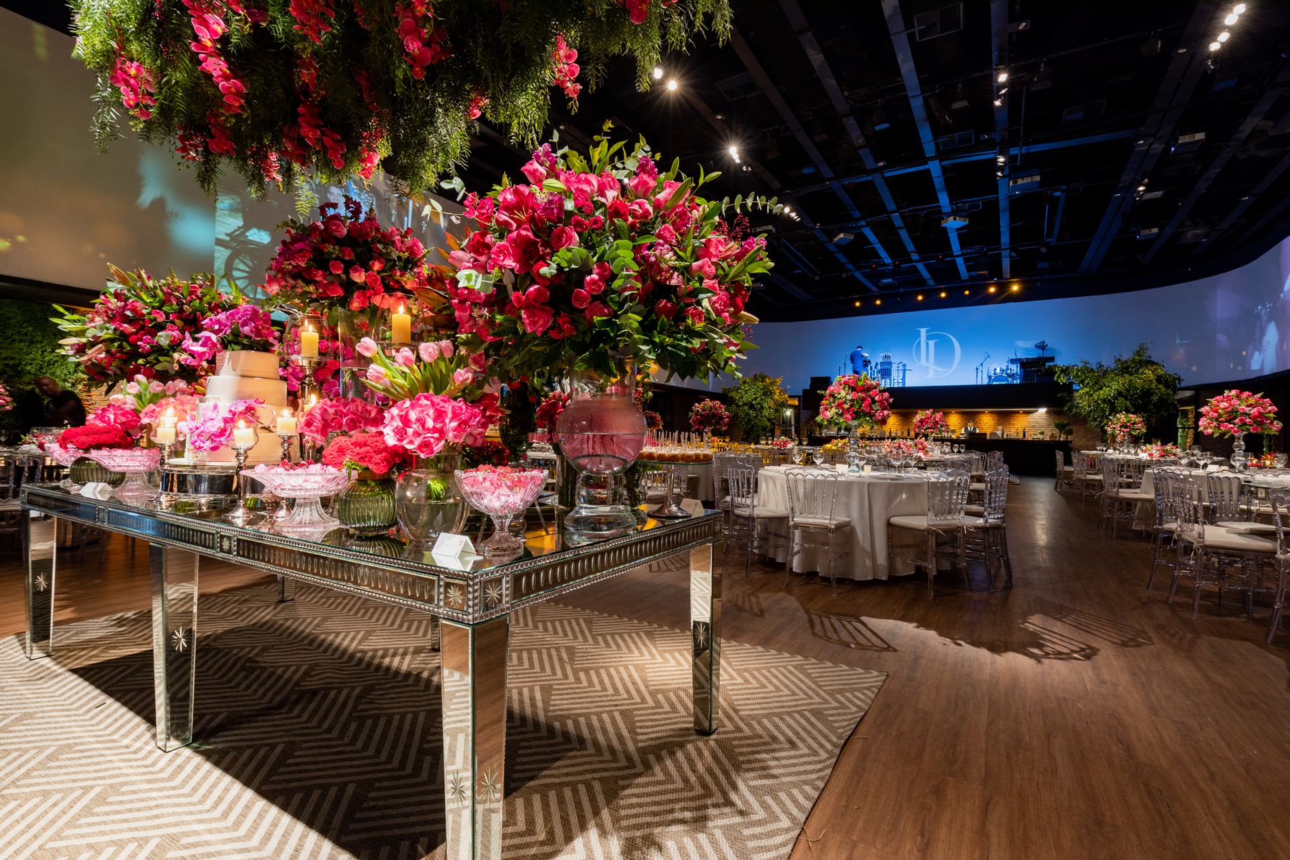 Lavish wedding reception with vibrant floral arrangements and elegant table setup. — Prestige Painting: Winnipeg Painters Tur